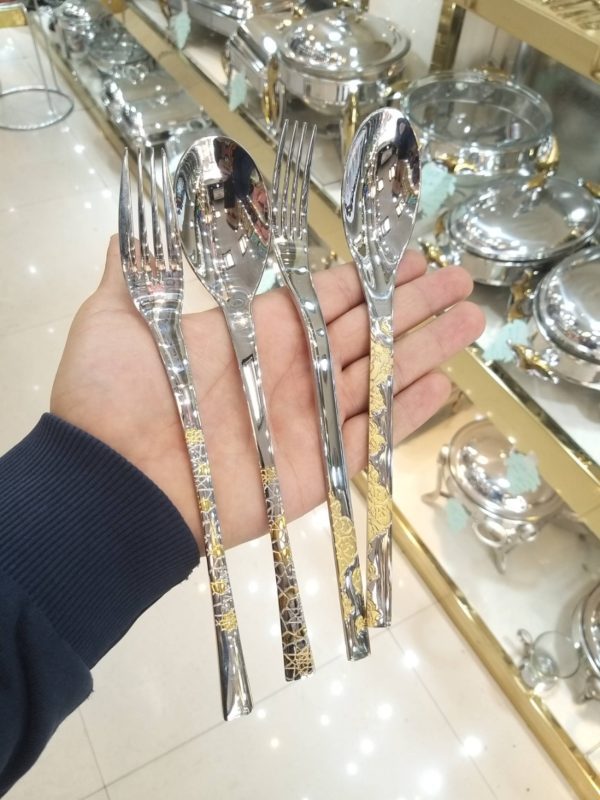 سرویس قاشق چنگال 30 نفره بارونیا مدل 377sg - Image 2