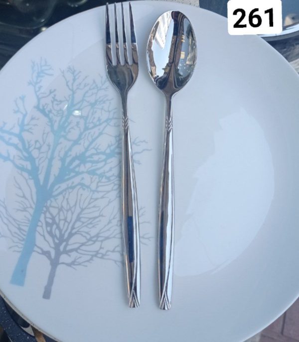 سرویس قاشق چنگال 30 نفره اس جی مدل 261m - Image 2