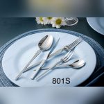 سرویس قاشق چنگال 160 پارچه برگامو مدل 801s