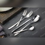 سرویس قاشق چنگال 160 پارچه برگامو مدل 101s