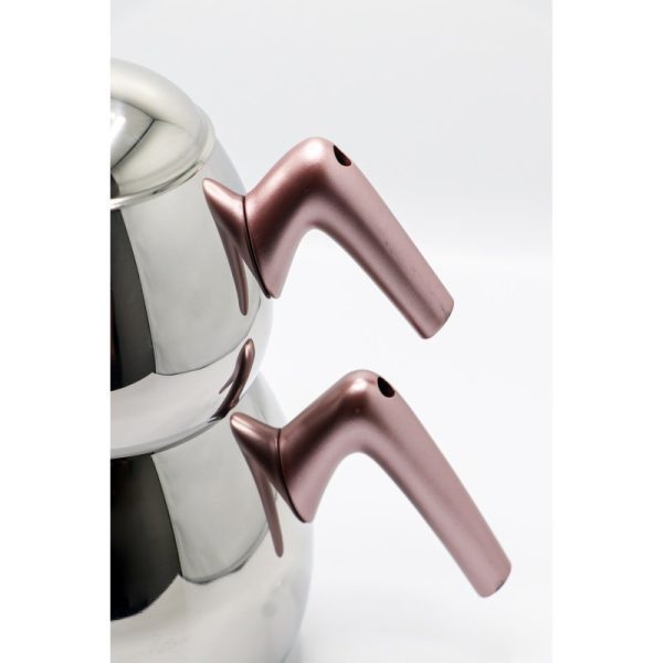 کتری و قوری استیل کاراجا مدل مرکور (Merkur) - Image 4