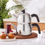 کتری و قوری استیل کاراجا مدل بلینای - Image 2