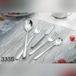 سرویس قاشق چنگال 160 پارچه برگامو مدل 333s