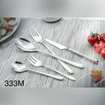 سرویس قاشق چنگال 160 پارچه برگامو مدل 333m