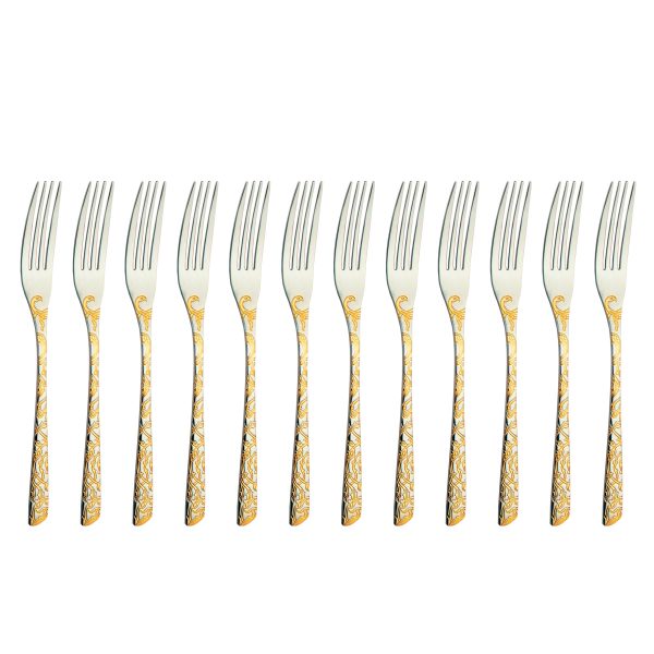 سرویس قاشق و چنگال 48 پارچه ویکتوریا مدل 4400g - Image 3