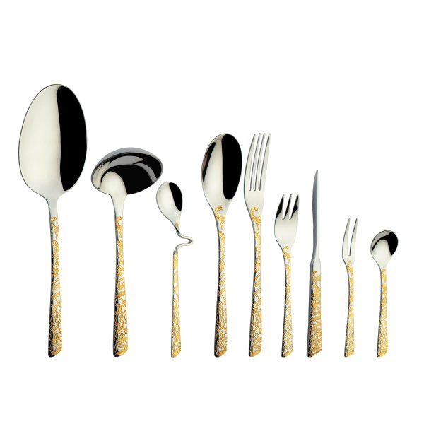 سرویس قاشق و چنگال 48 پارچه ویکتوریا مدل 4400g - Image 11