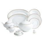 سرویس غذاخوری 102 پارچه چینی زرین ایران سری ایتالیا اف مدل Riva درجه عالی کد 51 - Image 9