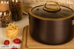سرویس قابلمه 11 پارچه بی وی کی گلکسی (دو رو گرانیت) - Image 9