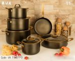سرویس قابلمه 11 پارچه بی وی کی گلکسی (دو رو گرانیت) - Image 13