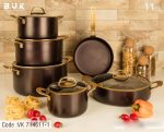 سرویس قابلمه 11 پارچه بی وی کی گلکسی (دو رو گرانیت) - Image 10