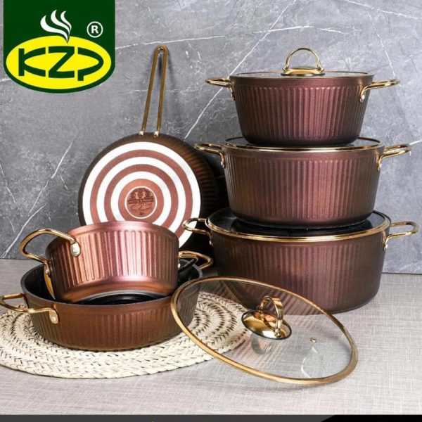سرویس قابلمه 11 پارچه کی زد پی مدل الما - Image 5