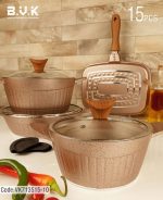 سرویس قابلمه 15 پارچه بی وی کی طرح الیزا - Image 11