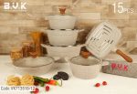 سرویس قابلمه 15 پارچه بی وی کی طرح الیزا - Image 7