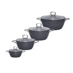 سرویس پخت و پز 12 پارچه ام جی اس مدل دسته استیل کد 800307 - Image 11