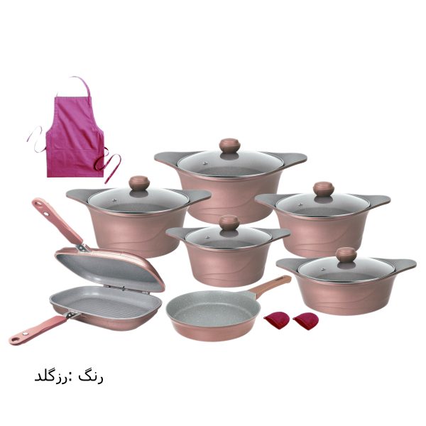 سرویس پخت و پز 16 پارچه ام جی اس مدل KC1613 - Image 5