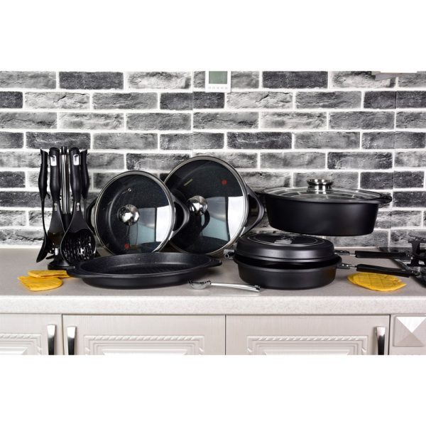 سرویس پخت و پز 33 پارچه ام جی اس طرح ایتالیاB کد800187 - Image 9