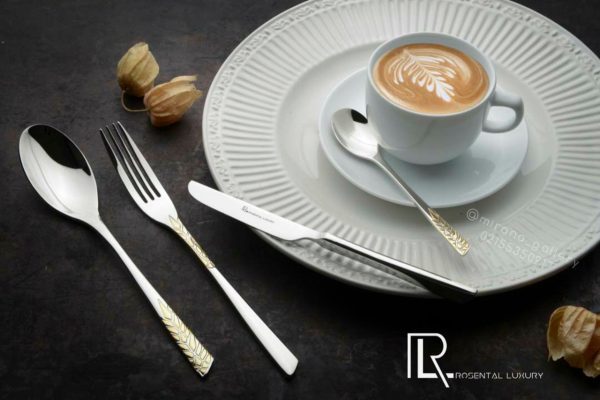 سرویس قاشق چنگال 110 پارچه 24 نفره ویکتوریا مدل 4400g + هارد باکس - Image 3