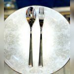 سرویس قاشق چنگال 110 پارچه 24 نفره بارونیا مدل 676s + هارد باکس