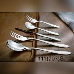 سرویس قاشق چنگال 52 پارچه 12 نفره برگامو مدل 707s
