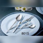 سرویس قاشق چنگال 52 پارچه 12 نفره برگامو مدل 801s