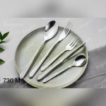 سرویس قاشق چنگال 52 پارچه 12 نفره برگامو مدل 730m