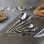سرویس قاشق چنگال 38 پارچه 6 نفره برگامو مدل 801g