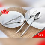 سرویس قاشق چنگال 18 نفره اس جی مدل 317s