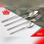 سرویس قاشق چنگال 18 نفره اس جی مدل 453m