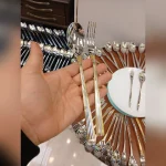 سرویس قاشق چنگال 30 نفره کارلینتون مدل 681g - Image 2