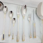 سرویس قاشق چنگال 30 نفره پرلینی مدل 8100g