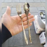 قاشق و چنگال غذاخوری 12 پارچه رولنزا مدل A48 - Image 2