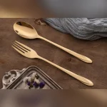 قاشق و چنگال غذاخوری 12 پارچه رولنزا مدل A48W
