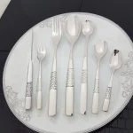 قاشق چای 6 پارچه رولنزا مدل D56