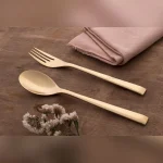 قاشق و چنگال غذاخوری 12 پارچه رولنزا مدل D58W