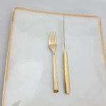 کارد و چنگال میوه خوری 12 پارچه رولنزا مدل D58W