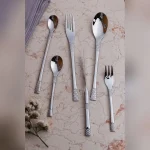 قاشق و چنگال غذاخوری 12 پارچه رولنزا مدل D59