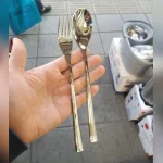 قاشق و چنگال غذاخوری 12 پارچه رولنزا مدل N03 - Image 2