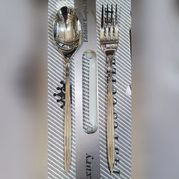 سرویس قاشق چنگال 30 نفره اس جی مدل 301m - Image 4