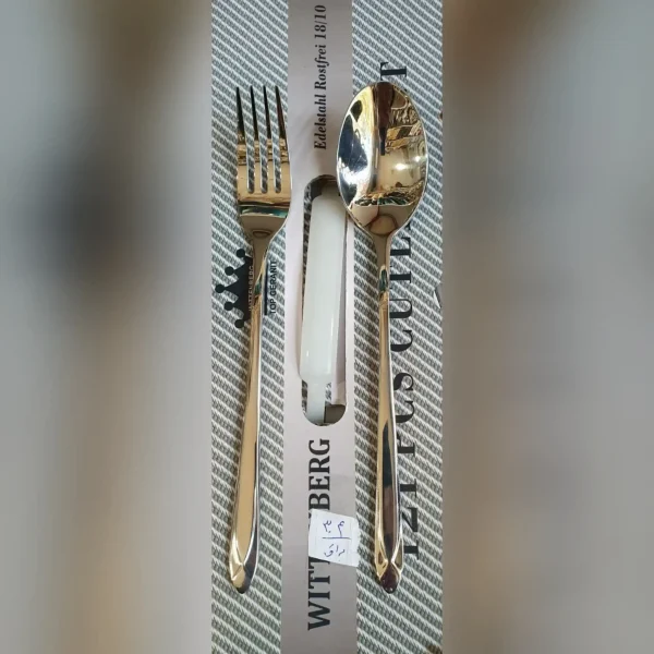 سرویس قاشق چنگال 30 نفره اس جی مدل 304s - Image 2