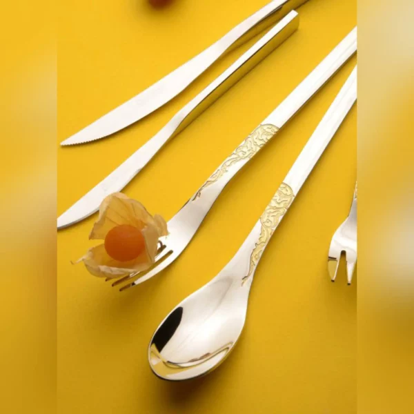 سرویس قاشق چنگال 30 نفره بارونیا مدل 388sg - Image 2