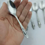 قاشق مربا مدل نگین بسته 6 عددی - Image 4
