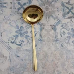 ملاقه سوپ متوسط وِسر مدل دونا طلایی