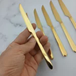 کارد تک میوه 6 پارچه یونیک مدل دونا طلایی - Image 4