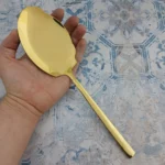 کفگیر برنج یونیک مدل شیکاگو طلایی - Image 2