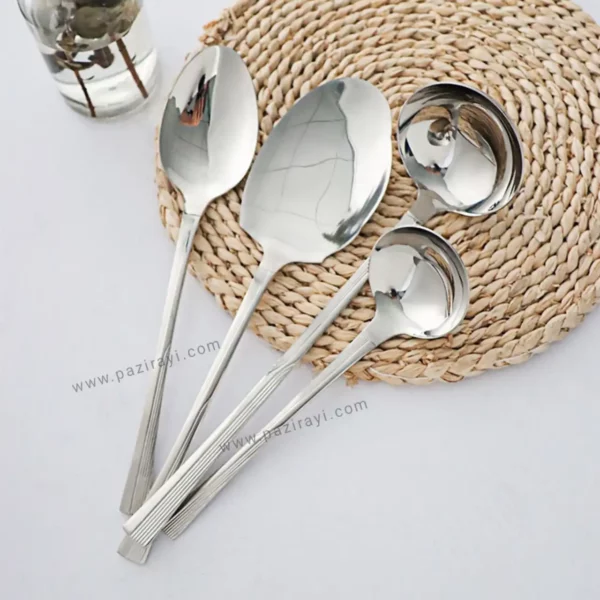 سرویس قاشق چنگال 120 پارچه یونیک مدل 124m - Image 4