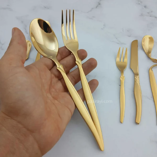 سرویس قاشق چنگال 30 نفره اس جی مدل 249sw - Image 9