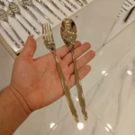 قاشق و چنگال غذاخوری 12 پارچه رولنزا مدل A42W - Image 5