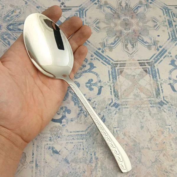 قاشق خورش مدل پرچمی - Image 4