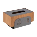 ست سطل و جای دستمال کاغذی رزاری کد 747 رنگ طوسی - Image 5