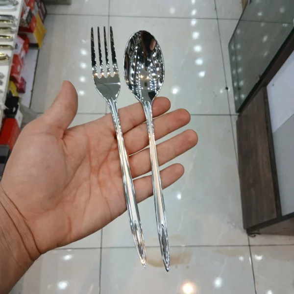 قاشق و چنگال غذاخوری 12 پارچه اس جی مدل 301s - Image 3